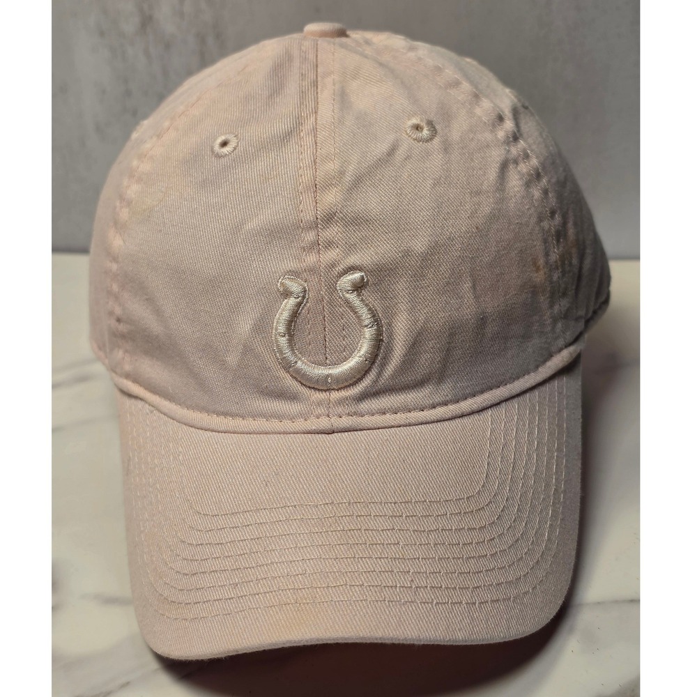 Reebok Indianapolis Colts NFL Womens Baseball Cap Pink Horseshoe Logo Hat